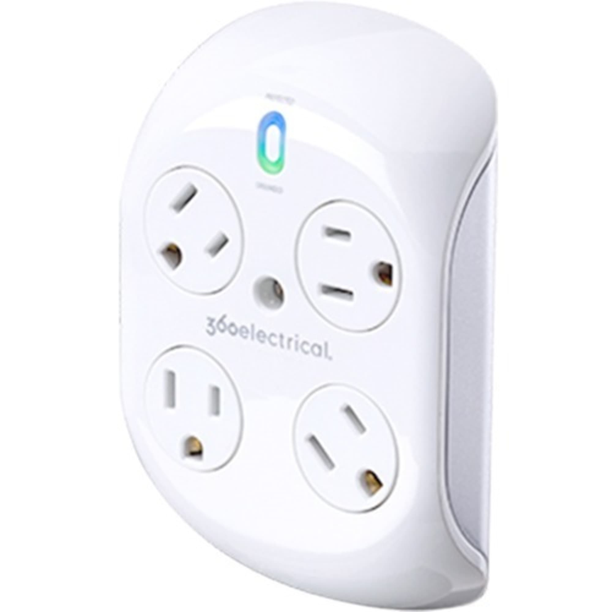 3-units min. Primex 4 Port 360 Rotating Electrical Outlet - 125-1547