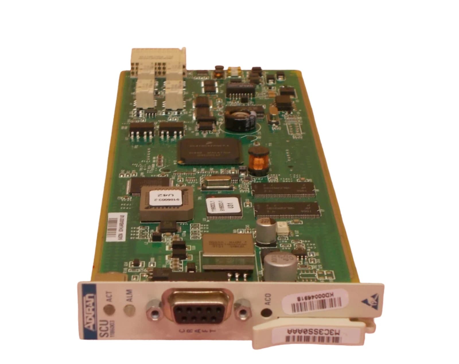 Adtran 1186003L1 - Mx2820 Scu Is A Plug-in Unit For The Mx2820 Chassis That Acts As An Interface Between The User And The Modules In The Mx2820 System. The Mx2820 Scu Also Allows Provisioning Of Ip Security And Craft Port Settings.