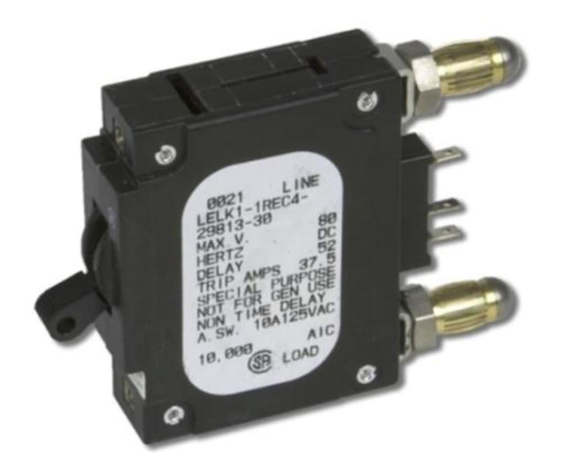 OmniOn Power 407998186 - Lmlk1-1rls4-29877-6-v Circuit Breaker 20 Amp Bdfb H569-445c