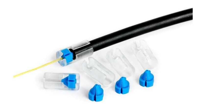 Emtelle 72319 - Fiber Restraint Connector Connector, 7/1.6mm, 12 Fu (package Of 100)